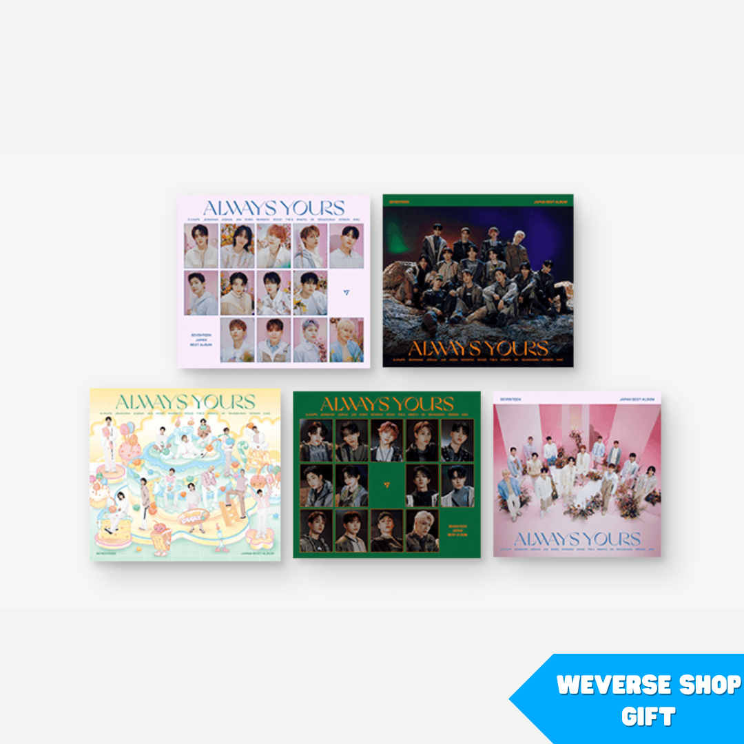 SEVENTEEN - ALWAYS YOURS JAPAN BEST ALBUM WEVERSE GIFT VER. - COKODIVE