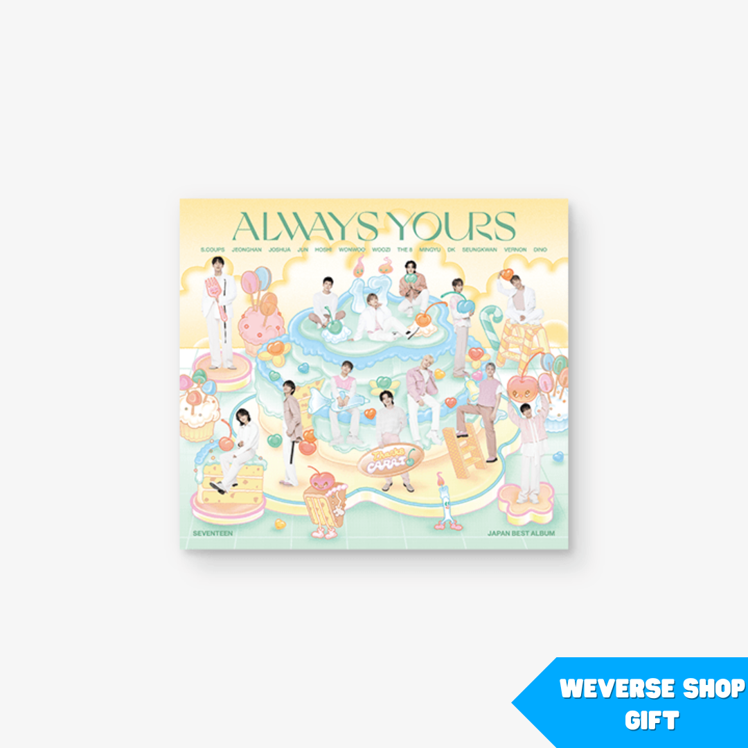 SEVENTEEN - ALWAYS YOURS JAPAN BEST ALBUM WEVERSE GIFT VER. - COKODIVE