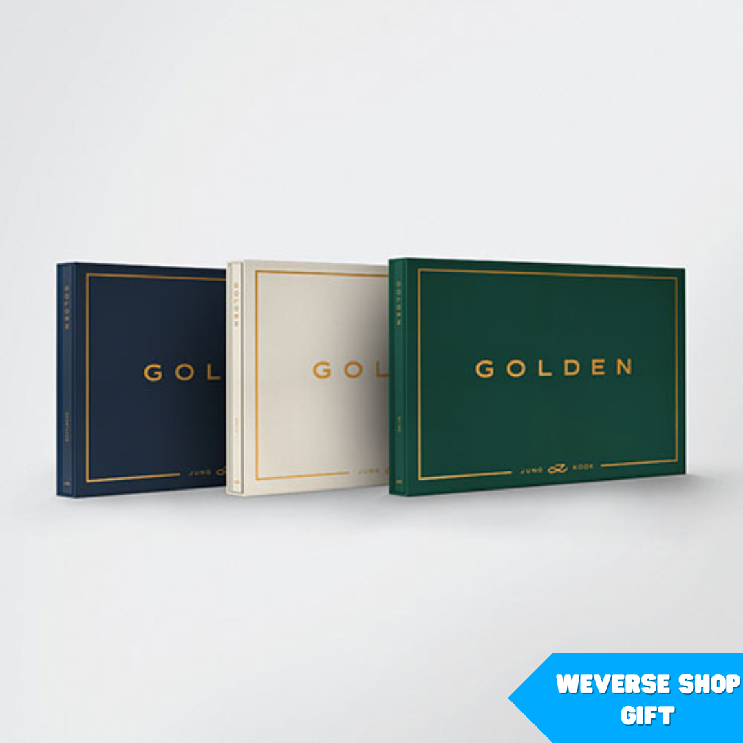 BTS JUNGKOOK - GOLDEN 1ST SOLO ALBUM WEVERSE GIFT VER. - COKODIVE