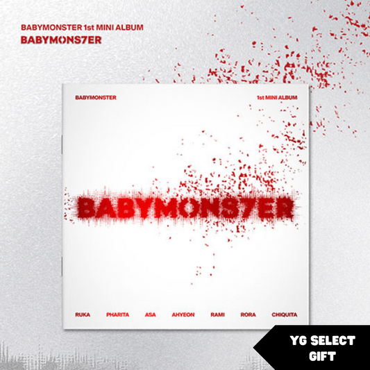 BABYMONSTER - BABYMONS7ER 1ST MINI ALBUM PHOTOBOOK VER. SET YG SELECT GIFT VER. - COKODIVE