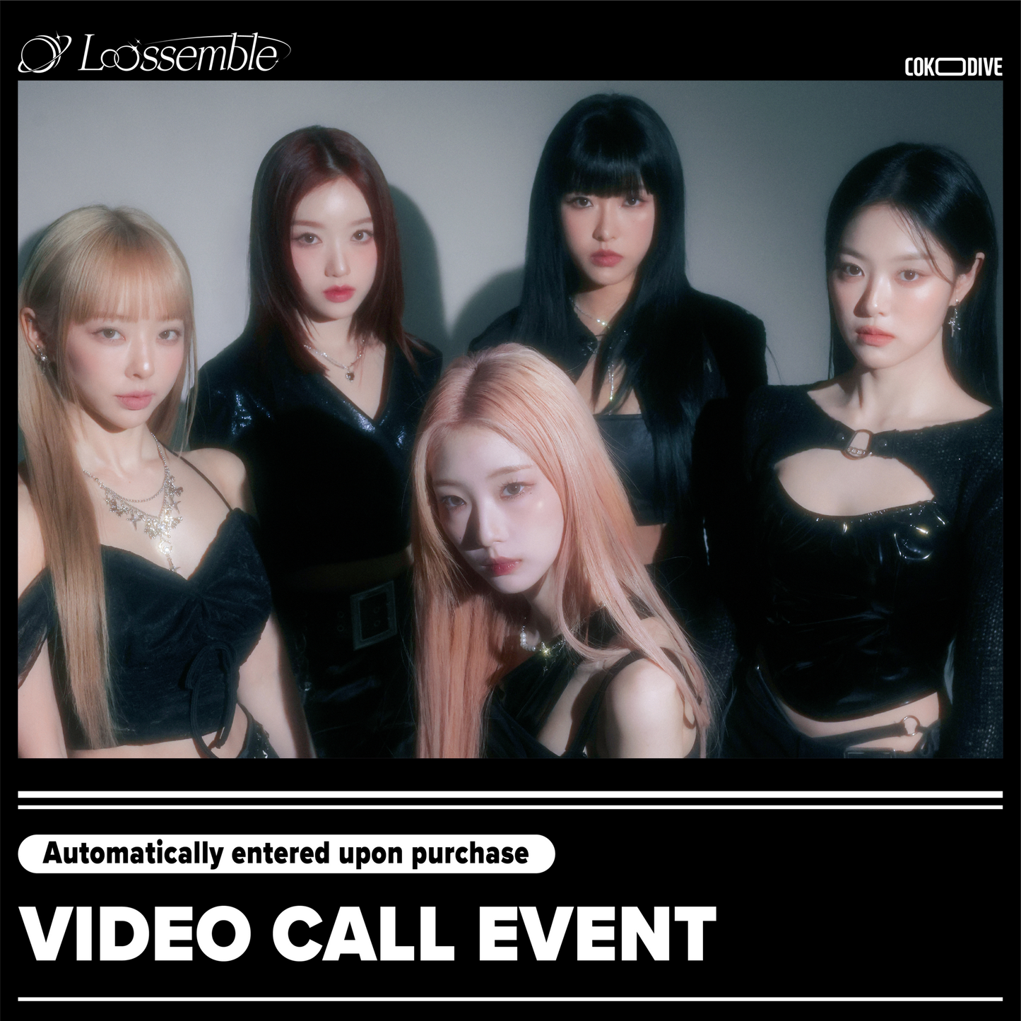 [6/22 VIDEO CALL EVENT] LOOSSEMBLE - ONE OF A KIND 2ND MINI ALBUM STANDARD RANDOM - COKODIVE