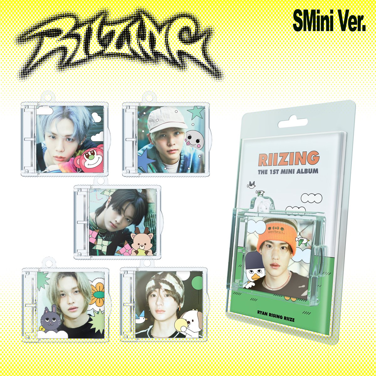 RIIZE - RIIZING 1ST MINI ALBUM SMINI VER. SMART ALBUM SET