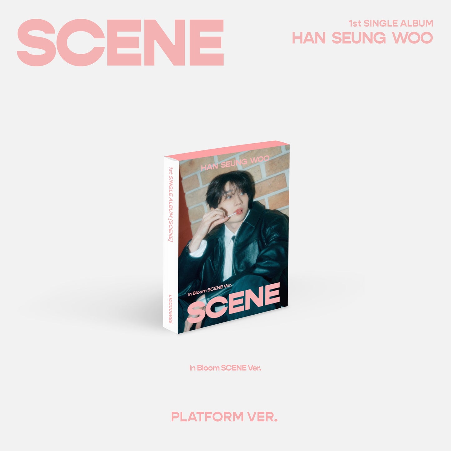 HAN SEUNG WOO - SCENE 1ST SINGLE ALBUM PLATFORM IN BLOOM SCENE VER - COKODIVE