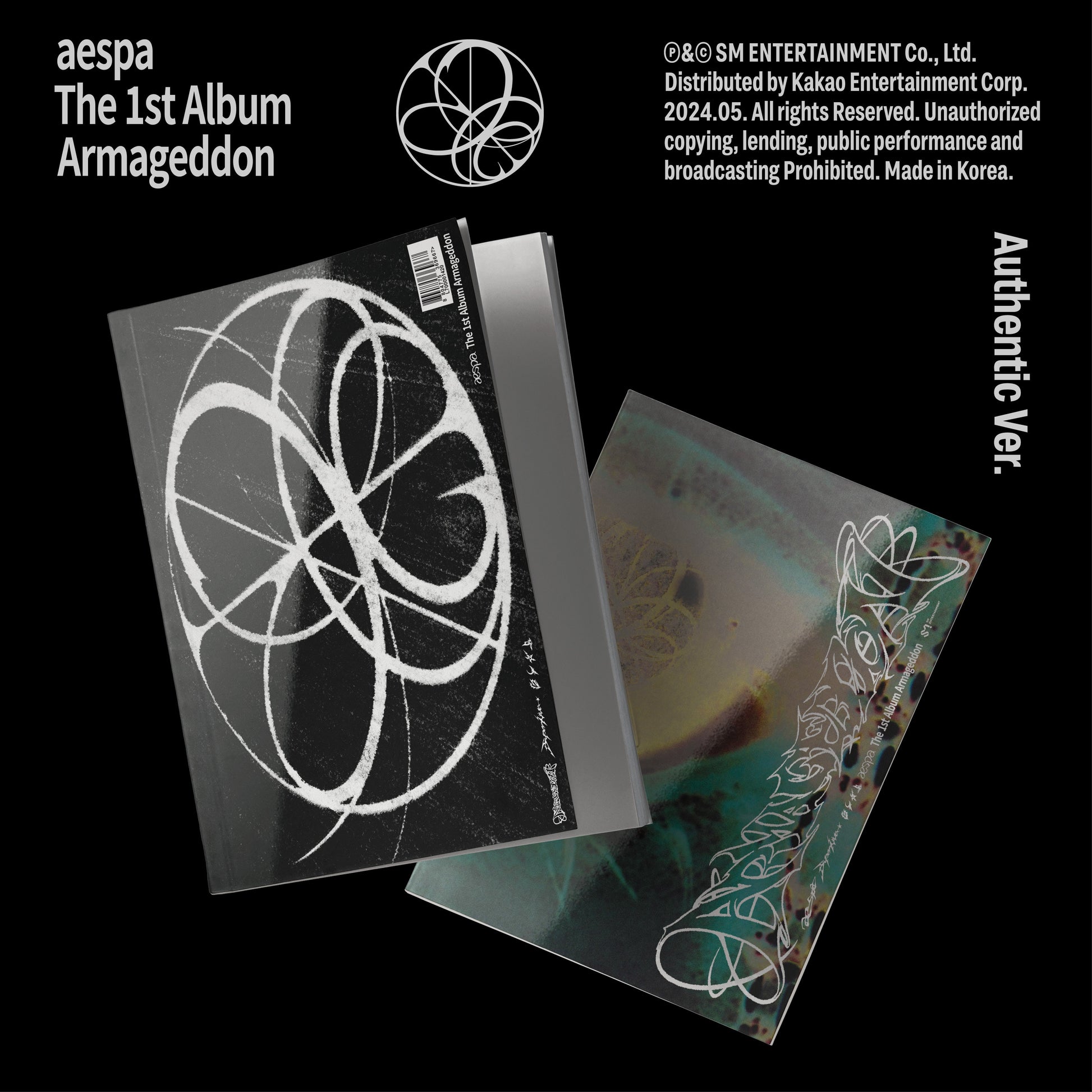 AESPA - ARMAGEDDON 1ST ALBUM AUTHENTIC VER. RANDOM - COKODIVE