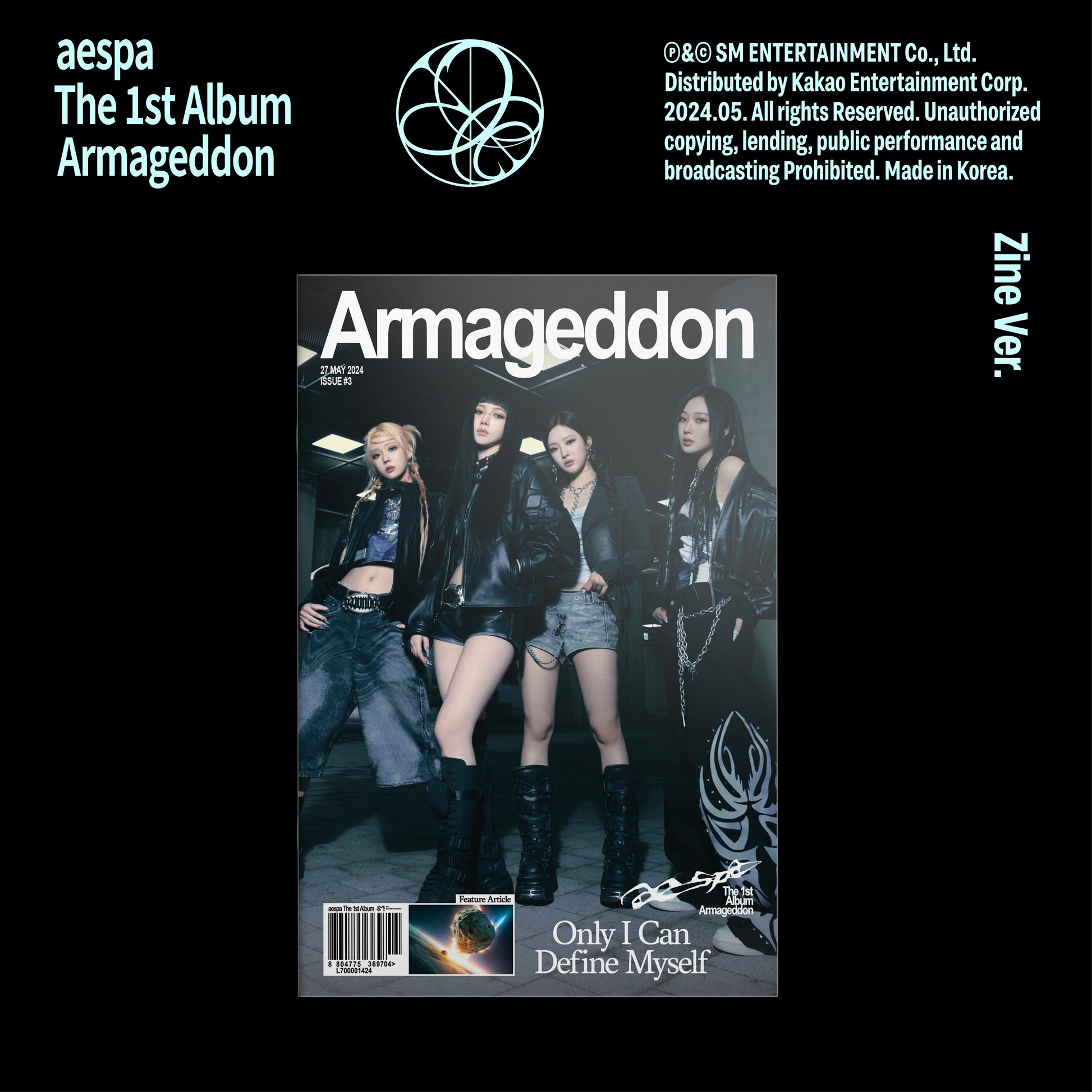 AESPA - ARMAGEDDON 1ST ALBUM ZINE VER. - COKODIVE