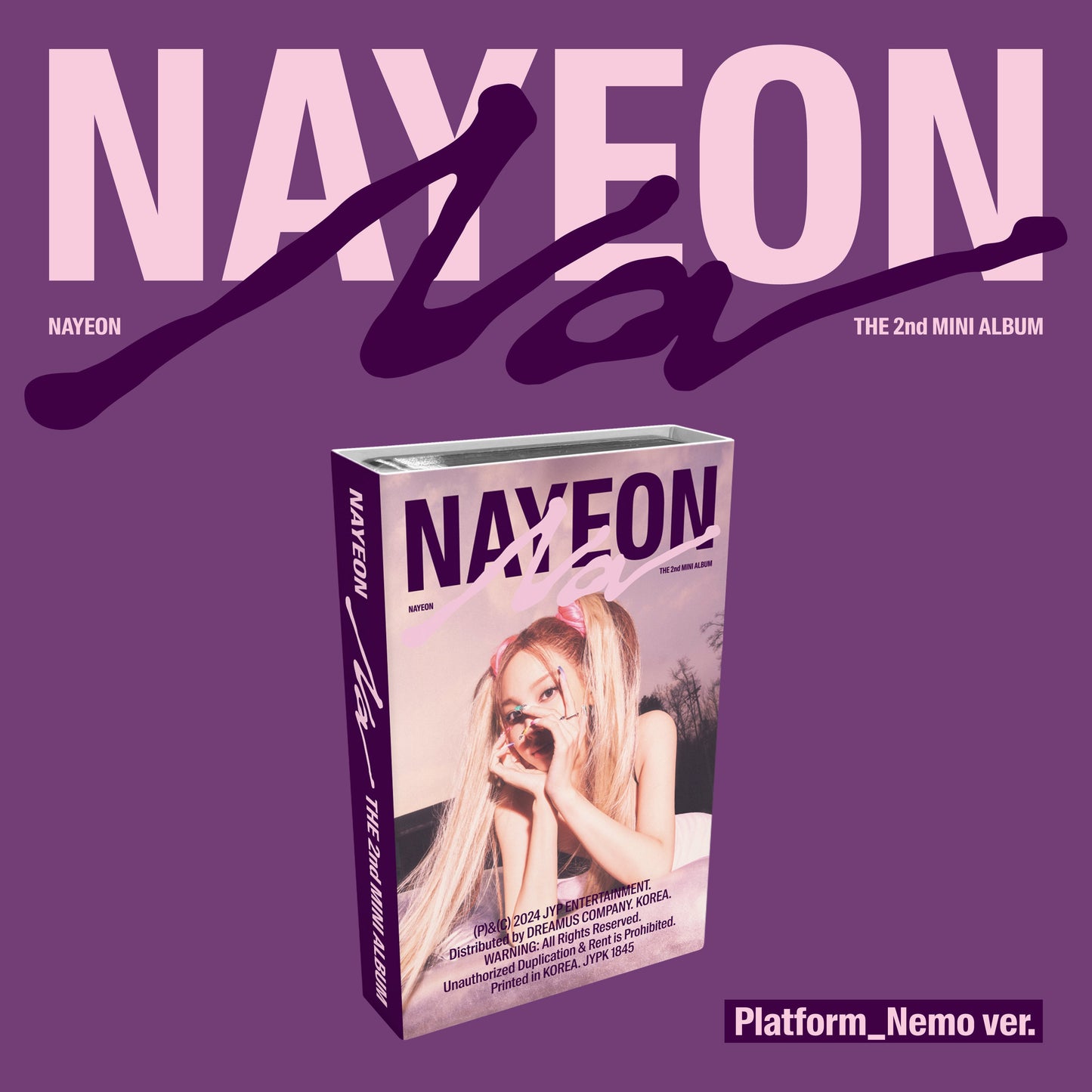 TWICE NAYEON - NA 2ND MINI ALBUM PLATFORM NEMO VER - COKODIVE