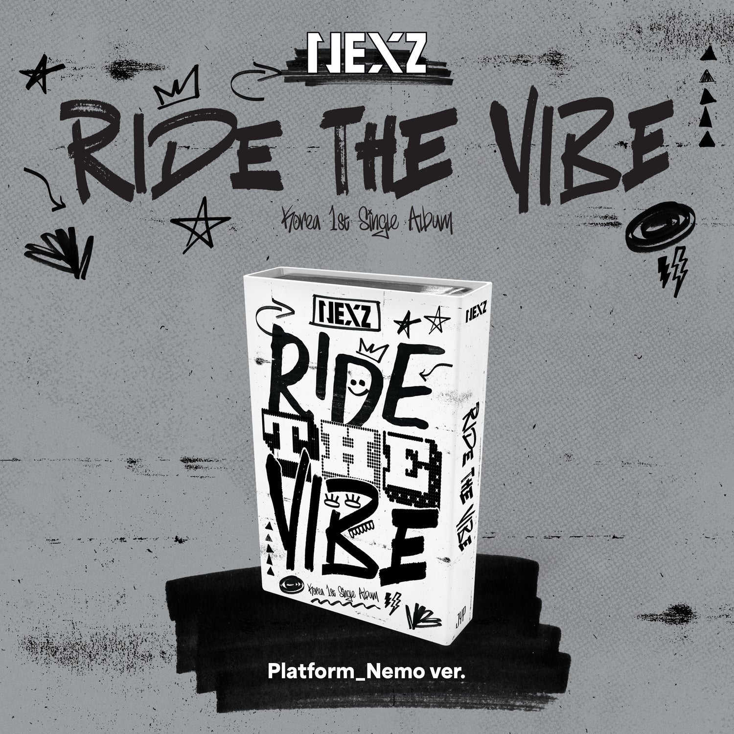 NEXZ - RIDE THE VIBE KOREA 1ST SINGLE ALBUM PLATFORM NEMO VER - COKODIVE