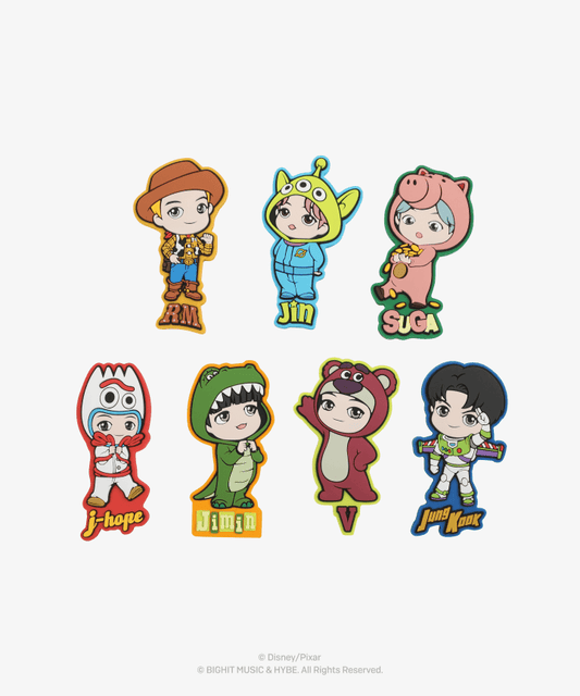 BTS - TOY STORY X TINYTAN COLLABORATION MD PVC MAGNET SET - COKODIVE