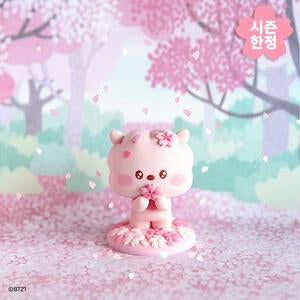 BT21 - CHERRY BLOSSOM LEATHER PATCH FIGURE RJ - COKODIVE