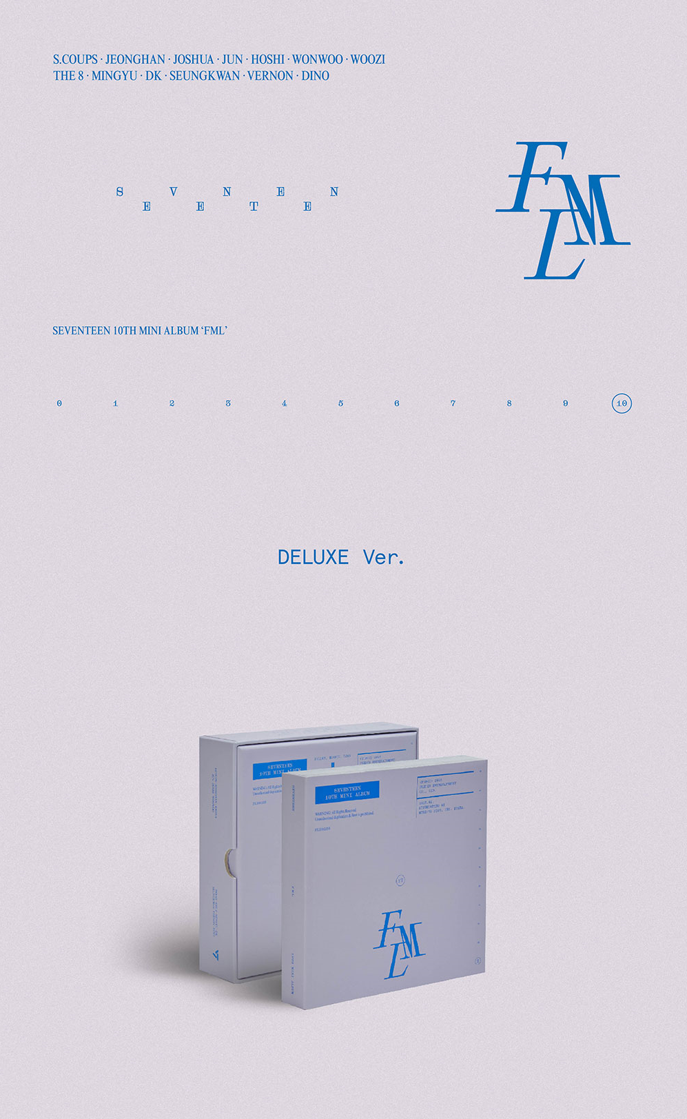 SEVENTEEN - FML 10TH MINI ALBUM DELUXE VER. - COKODIVE