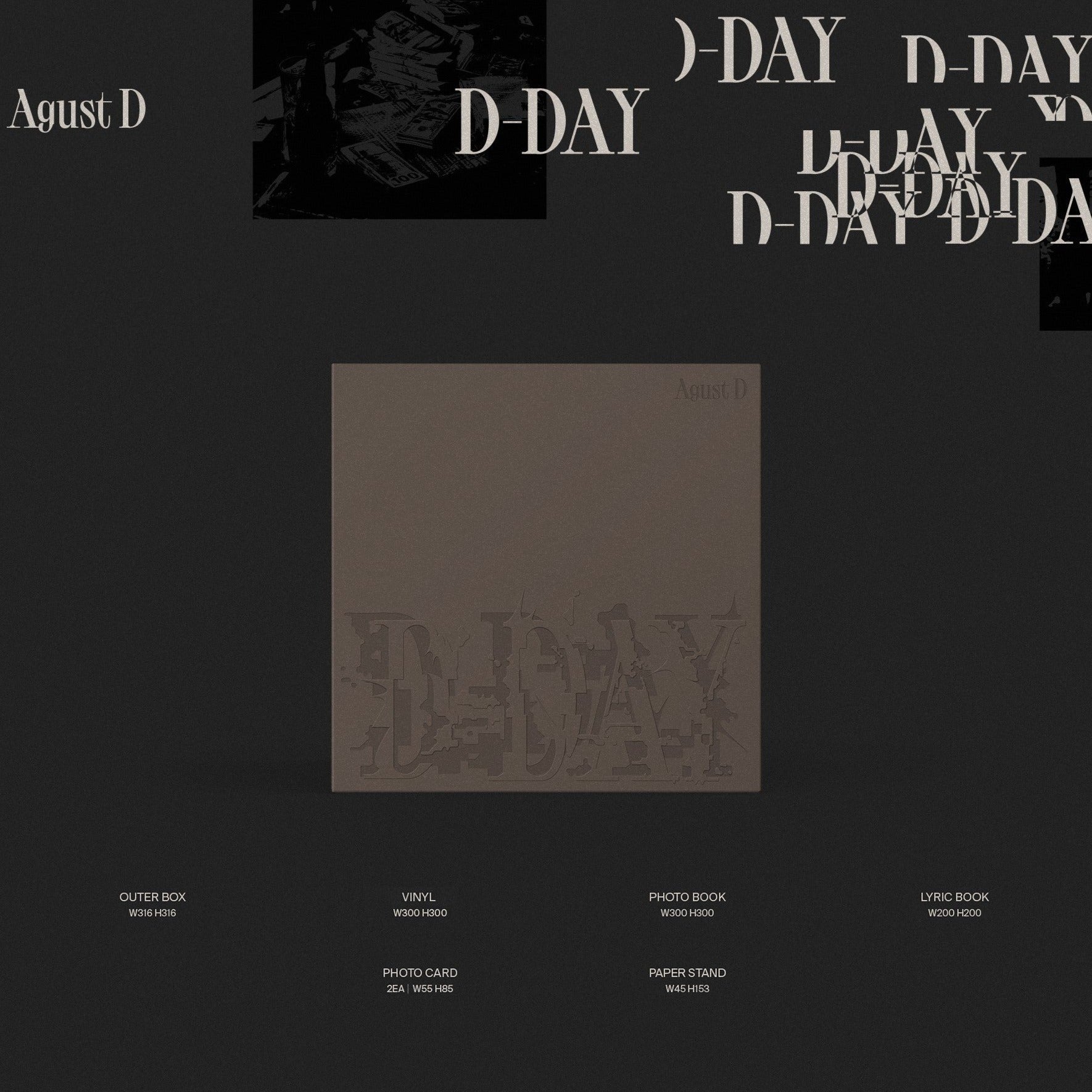 SUGA - Agust D “D-DAY” LP - COKODIVE