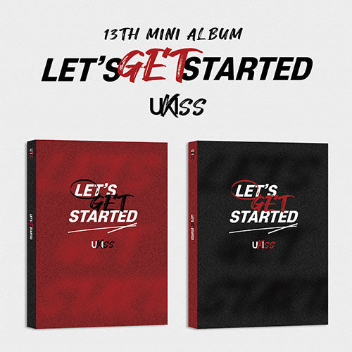 U-KISS - LET'S GET STARTED 13TH MINI ALBUM SET - COKODIVE