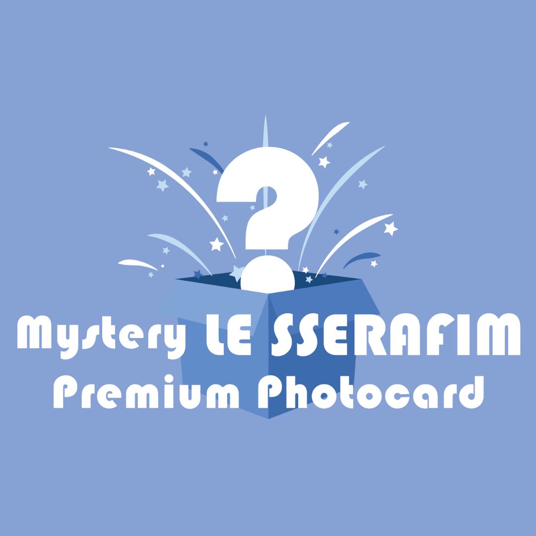 LE SSERAFIM  MYSTERY RANDOM PHOTOCARD - COKODIVE