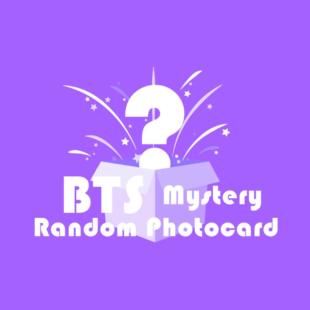 BTS MYSTERY RANDOM PHOTOCARD + Photocard Sleeves - COKODIVE