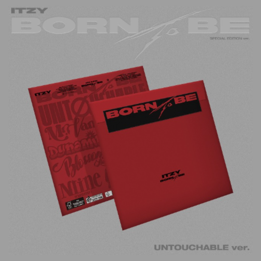 ITZY - BORN TO BE 2ND MINI ALBUM SPECIAL EDITION UNTOUCHABLE VER. - COKODIVE