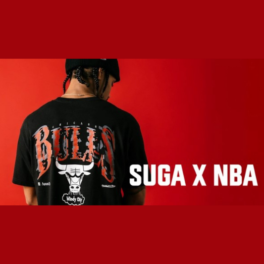 BTS SUGA - SUGA X NBA MERCHANDISE CAPSULE COLLECTION OFFICIAL MD - COKODIVE