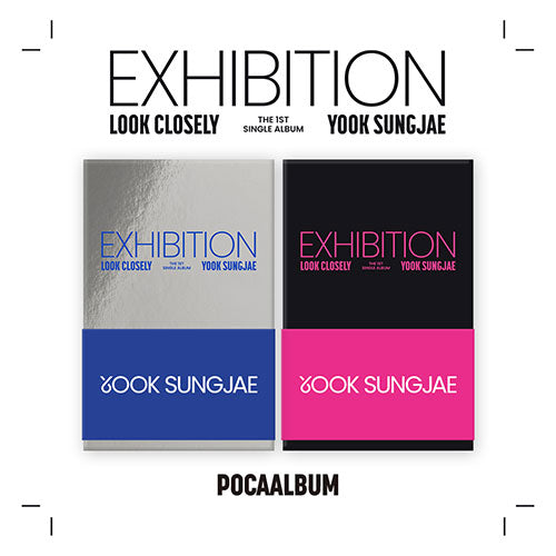 YOOK SUNG JAE - EXHIBITION: LOOK CLOSELY 1ST SINGLE ALBUM POCAALBUM SET - COKODIVE