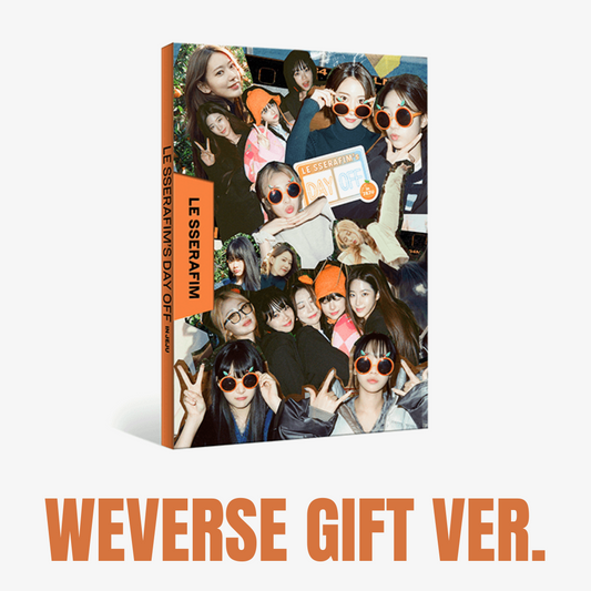 LE SSERAFIM - DAY OFF IN JEJU PHOTOBOOK WEVERSE GIFT VER. - COKODIVE