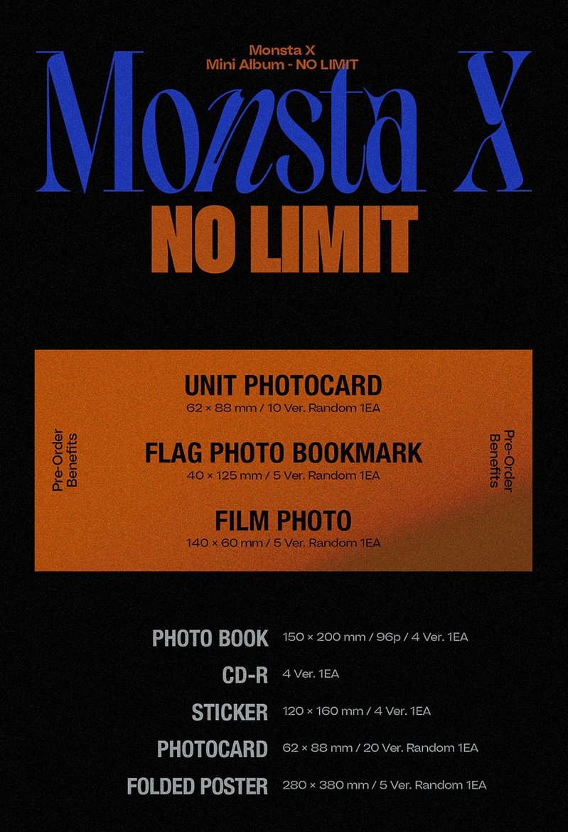 Apple Music MONSTA X - 10TH MINI ALBUM NO LIMIT