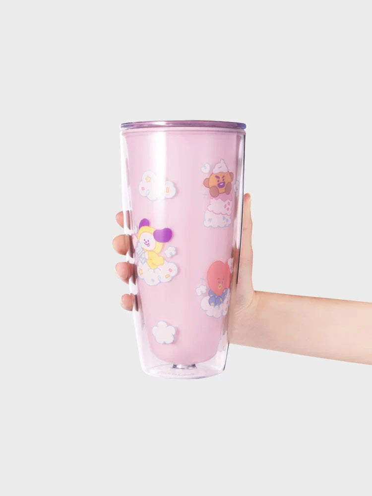 BT21 ON THE CLOUD TUMBLER - COKODIVE