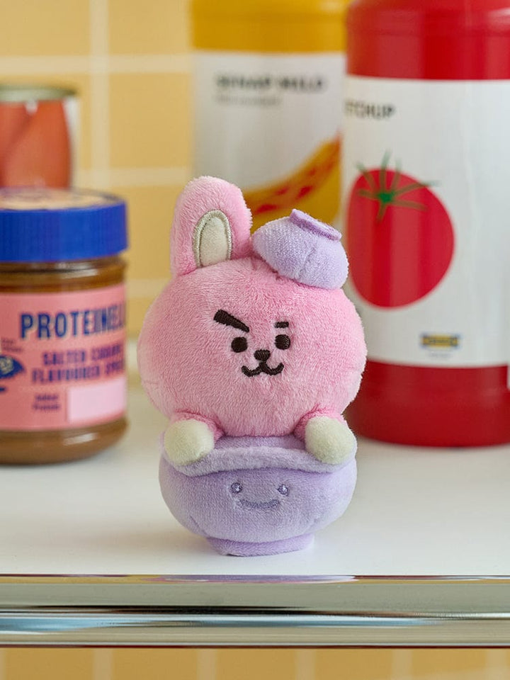 BT21 - WELCOME PARTY MD RICE BOWL DOLL KEYRING S - COKODIVE