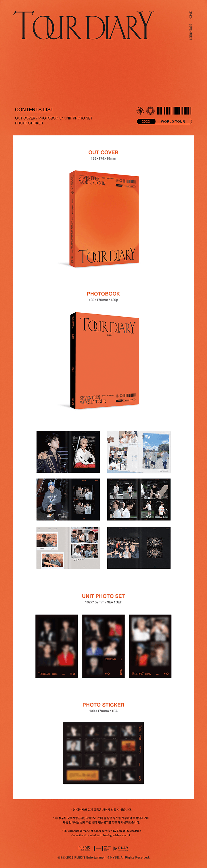 SEVENTEEN - BE THE SUN WORLD TOUR SEOUL TOUR DIARY WEVERSE GIFT VER. - COKODIVE