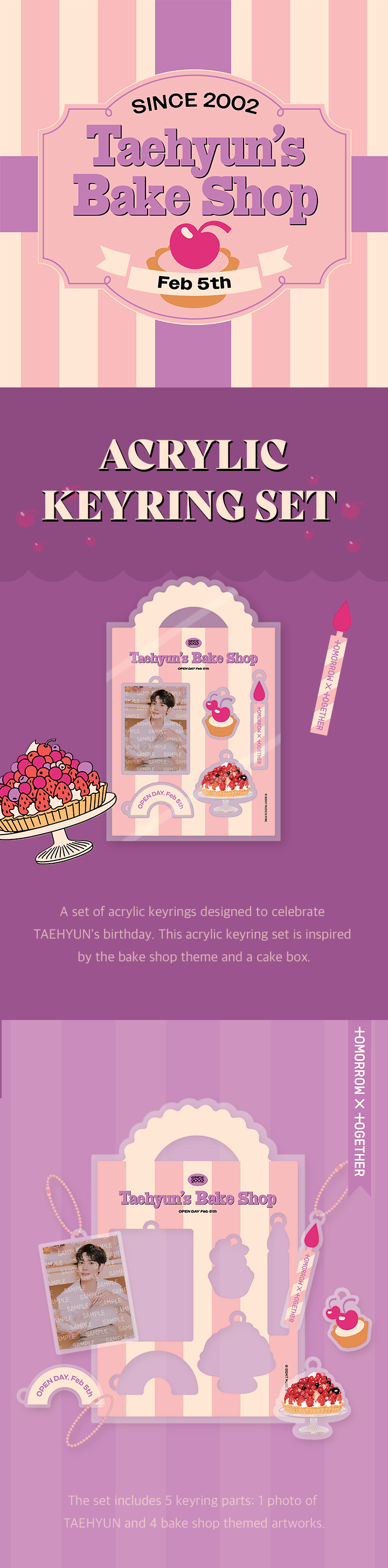 TXT - BIRTHDAY OFFICIAL MD TAEHYUN'S BAKE SHOP - COKODIVE