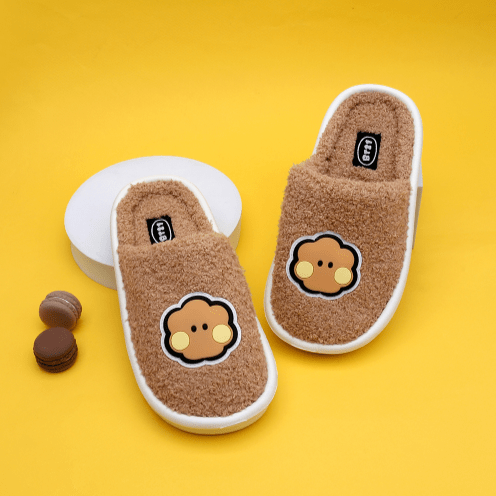 HAPPY FUR CHARACTER MD BT21 MININI MELLOW SLIPPERS