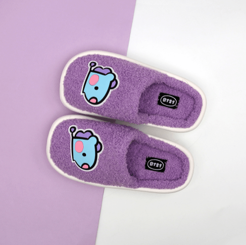 HAPPY FUR CHARACTER MD MANG / 230 BT21 MININI MELLOW SLIPPERS