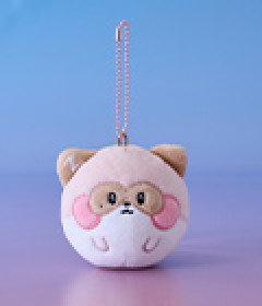 ZEROBASEONE - ZERONI MD FLUFFY FACE KEYRING - COKODIVE