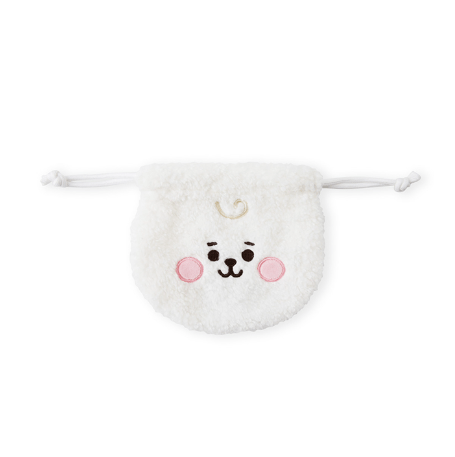 LINE FRIENDS CHARACTER MD POUCH BAG / RJ BT21 BABY BOUCLE EDITION