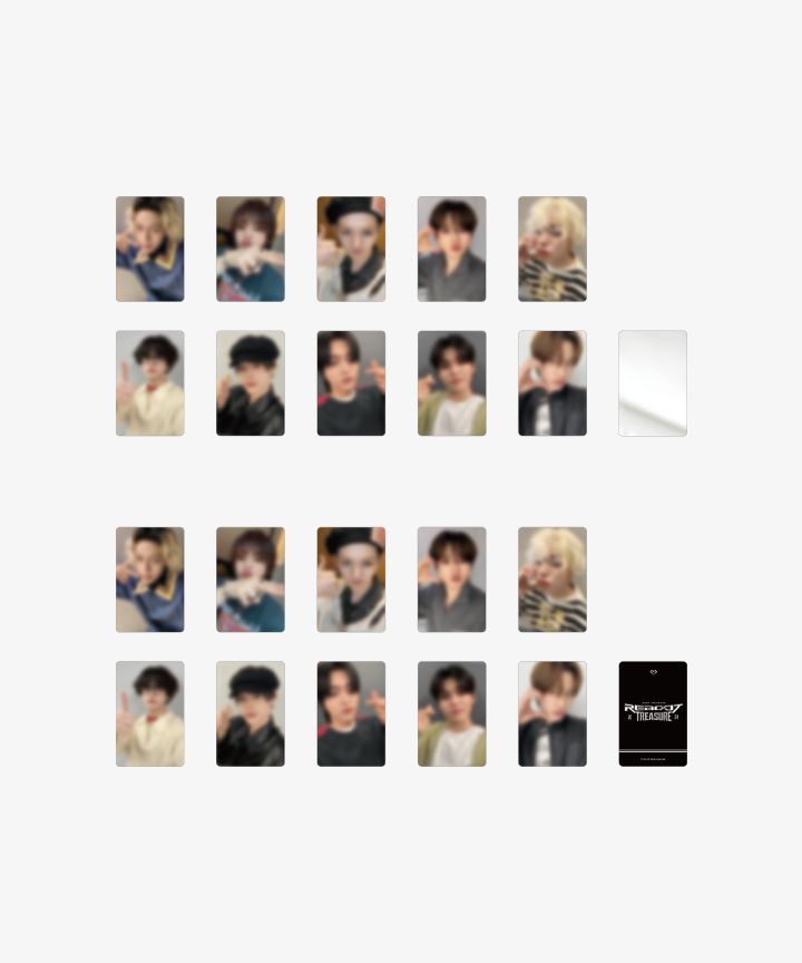 TREASURE - REBOOT 2024 TREASURE RELAY TOUR OFFICIAL MD PHOTOCARD SET - COKODIVE