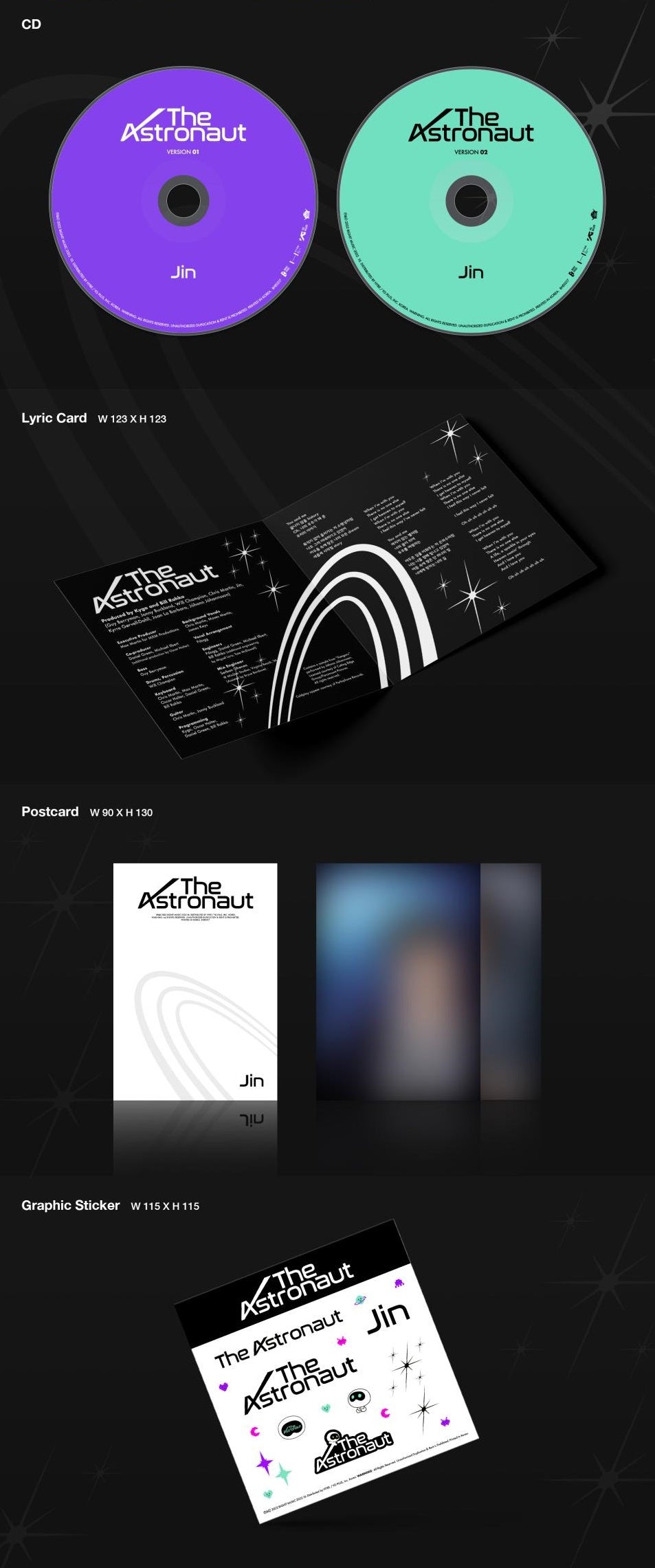 [PR] Apple Music ALBUM BTS JIN - THE ASTRONAUT 1ST SINGLE ALBUM STANDARD VER.