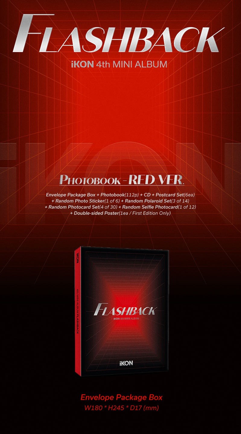 [PR] Apple Music ALBUM IKON - 4TH MINI ALBUM FLASHBACK (PHOTOBOOK VER.)