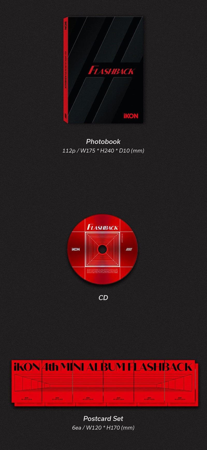 [PR] Apple Music ALBUM IKON - 4TH MINI ALBUM FLASHBACK (PHOTOBOOK VER.)