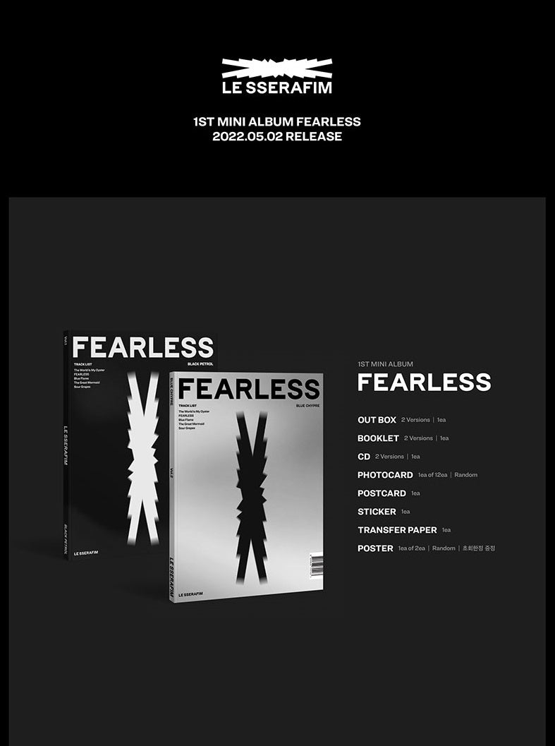 [PR] Apple Music ALBUM LE SSERAFIM - 1ST MINI ALBUM FEARLESS