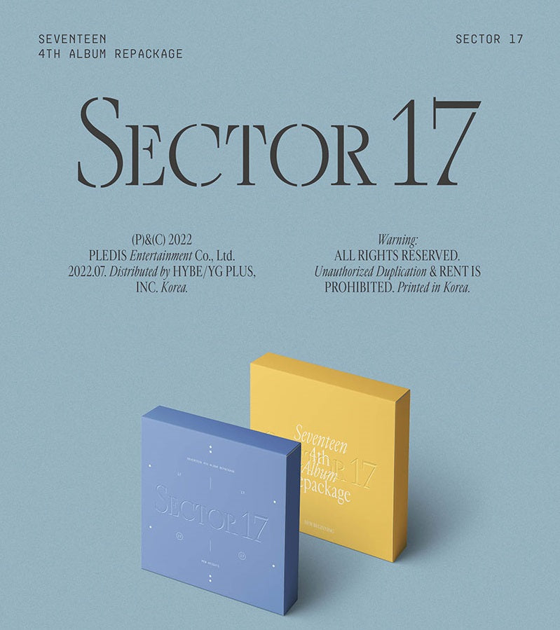 [PR] Apple Music ALBUM SEVENTEEN - 4TH ALBUM REPACKAGE SECTOR 17