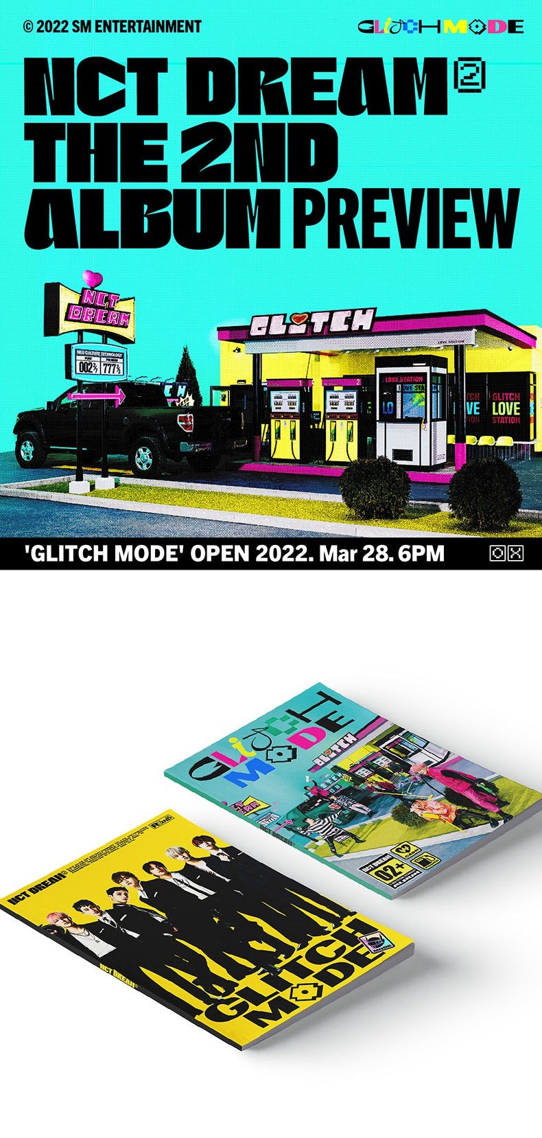 [PR] MAKESTAR RANDOM cover NCT DREAM - 2ND FULL ALBUM GLITCH MODE (PHOTOBOOK VER.)