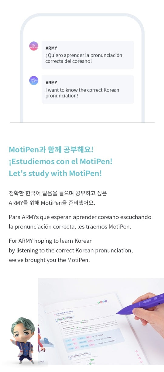 [PR] Weverse Shop MD BTS - LEARN KOREAN WITH BTS SPANISH EDITION