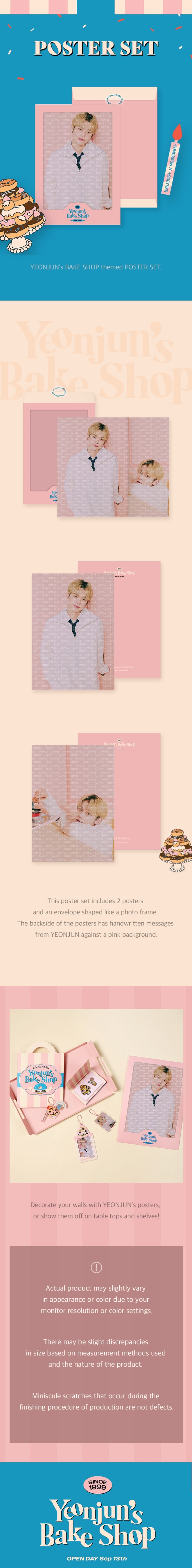 [PR] Weverse Shop MD TXT - BIRTHDAY OFFICIAL MD YEONJUN'S BAKE SHOP