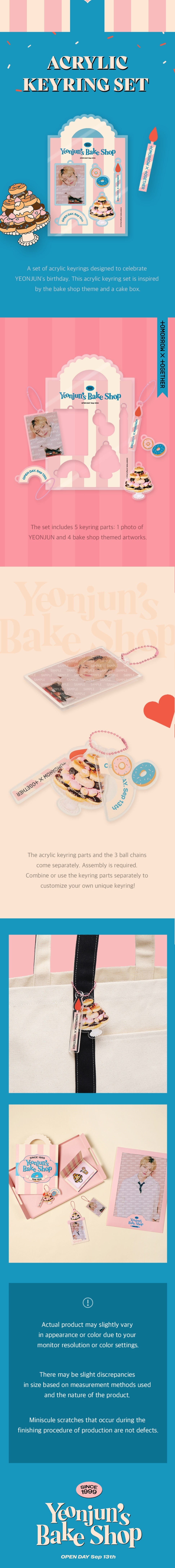 [PR] Weverse Shop MD TXT - BIRTHDAY OFFICIAL MD YEONJUN'S BAKE SHOP