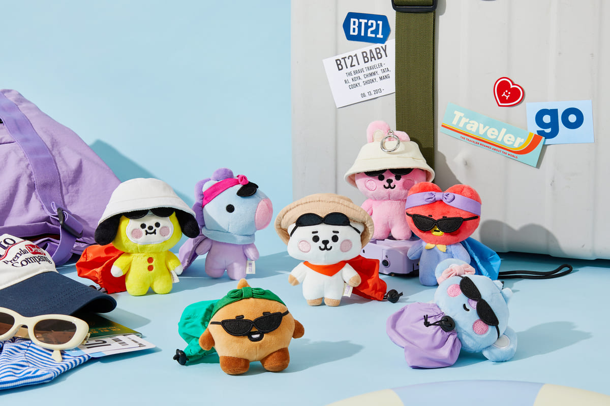 BT21 BABY TRAVEL DOLL - COKODIVE