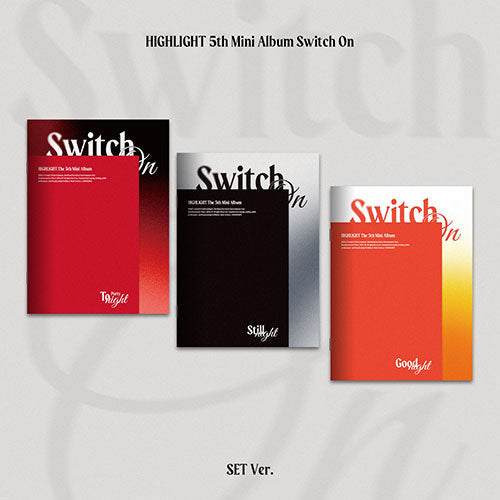 HIGHLIGHT - SWITCH ON 5TH MINI ALBUM PHOTOBOOK VER. SET - COKODIVE