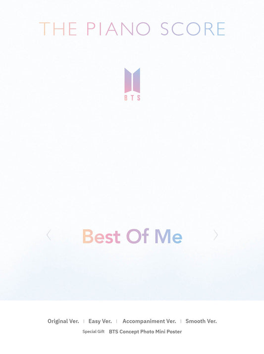 BTS - THE PIANO SCORE : BEST OF ME - COKODIVE