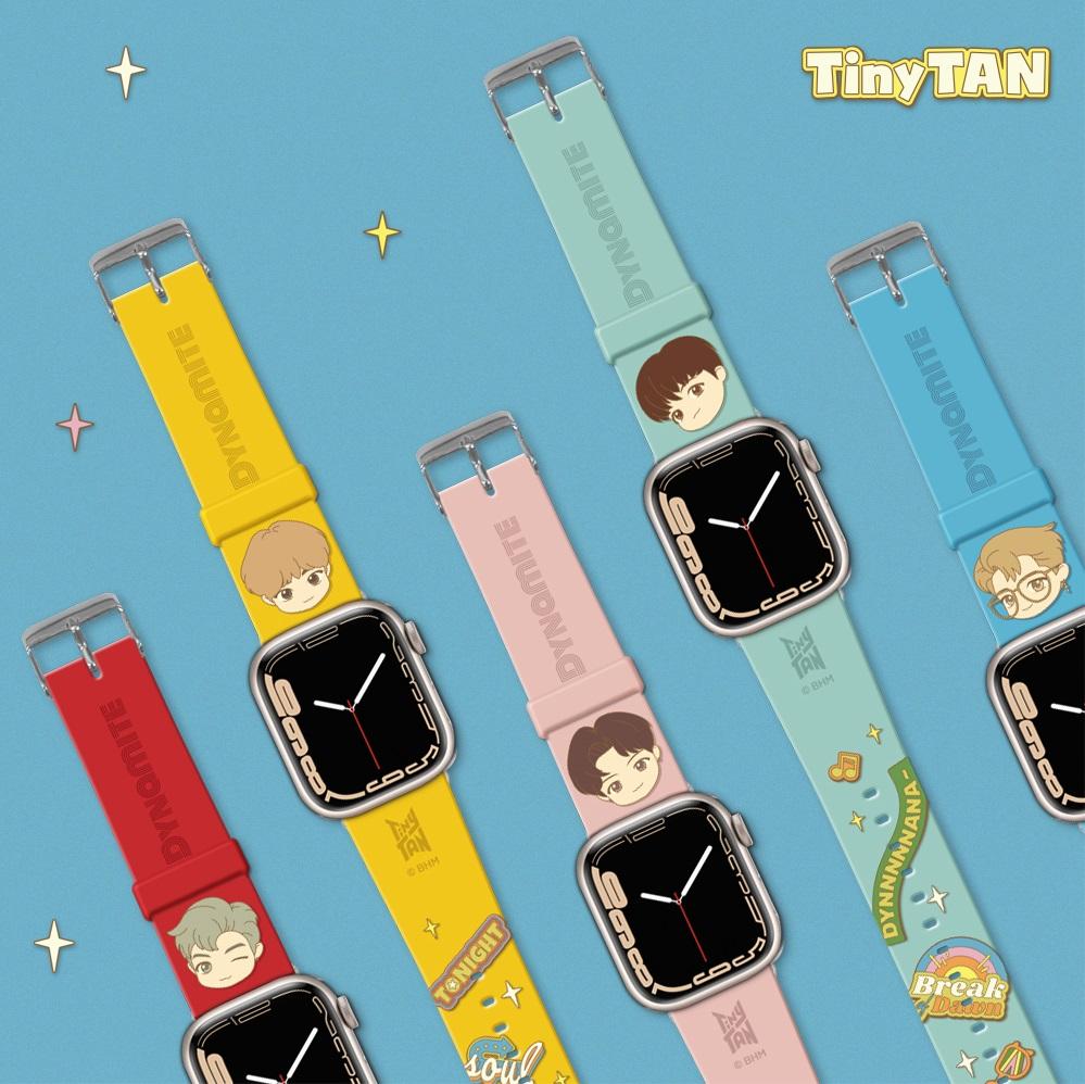 TWS BTS - TINYTAN DYNAMITE APPLE WATCH STRAP