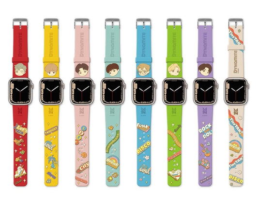 TWS BTS - TINYTAN DYNAMITE APPLE WATCH STRAP