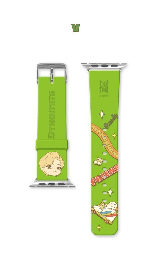 TWS BTS - TINYTAN DYNAMITE APPLE WATCH STRAP