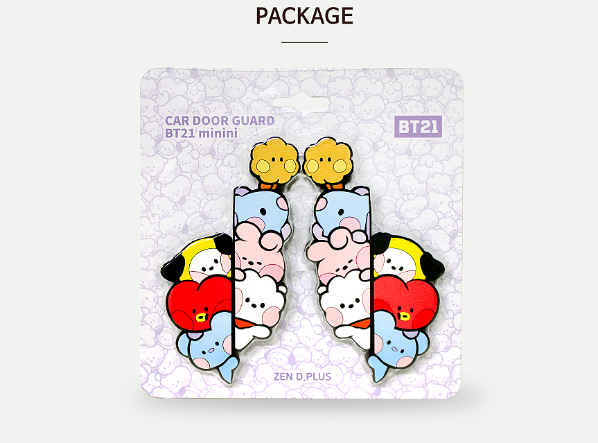 TWS CHARACTER MD BT21 MININI CAR DOOR GUARD