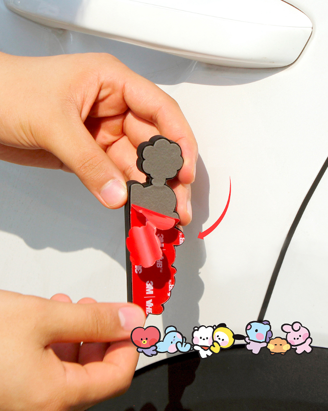 TWS CHARACTER MD BT21 MININI CAR DOOR GUARD