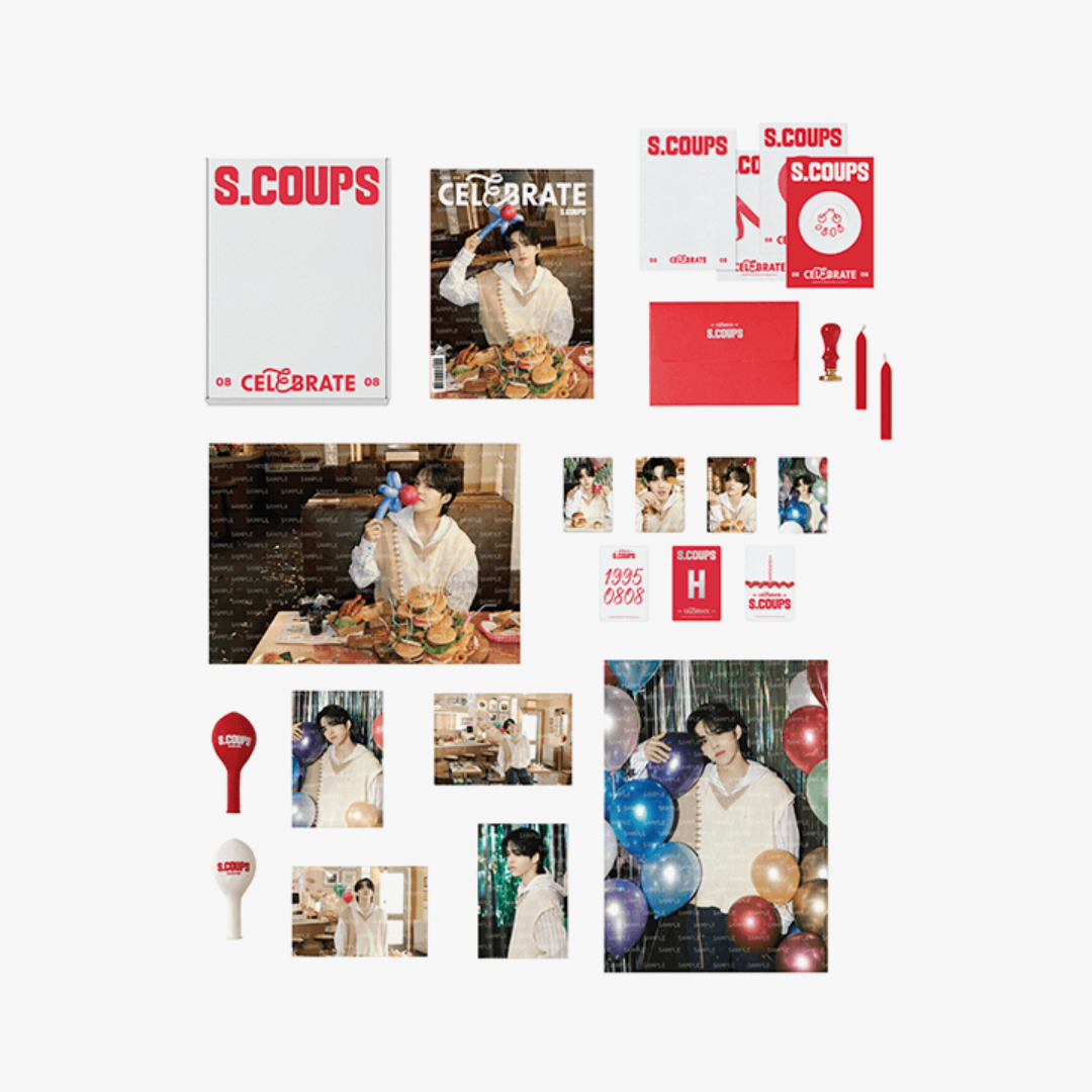 [2ND PRE-ORDER] SEVENTEEN - HAPPY S.COUPS DAY BIRTHDAY BOX VER.3 - COKODIVE